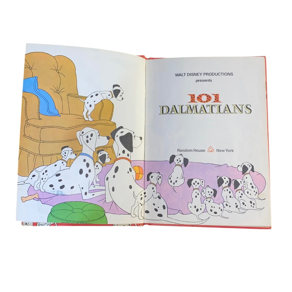 Walt Disney Productions 101 Dalmatians Vintage Childrens Book 1974 - Picture 3 of 4